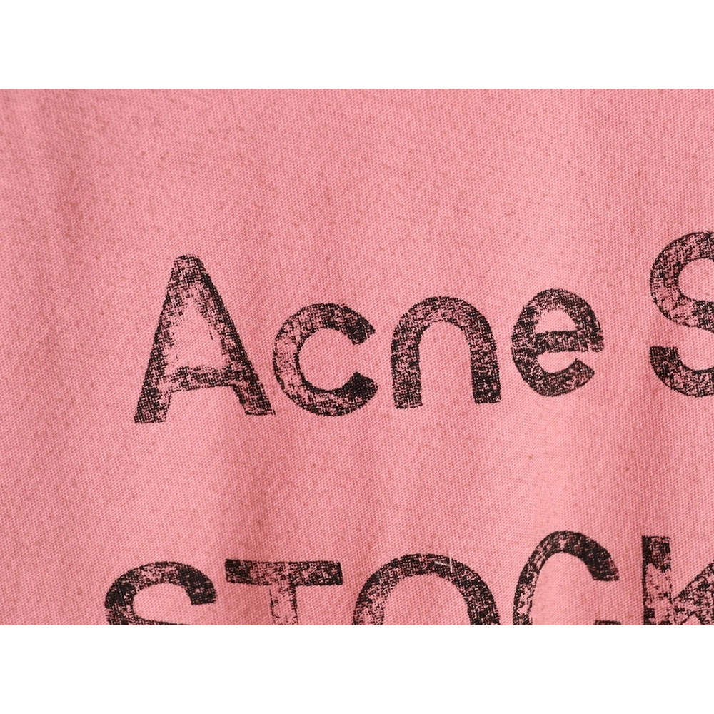 Acne Studios 1996 sandblasted distressed washed long-sleeved T-shirt TSK1,Chrome Hearts