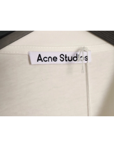 Acne Studios 1996 sandblasted distressed washed long-sleeved T-shirt,Chrome Hearts