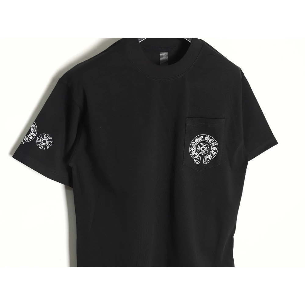 Chrome Hearts colorful logo short-sleeved T-shirt,Chrome Hearts