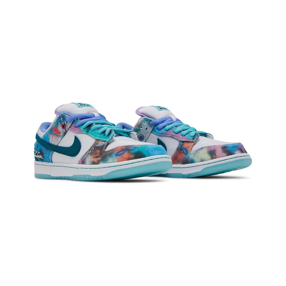 Futura Laboratories x Dunk Low SB Bleached Aqua,Dunk SB,NIKE SHOES Reps