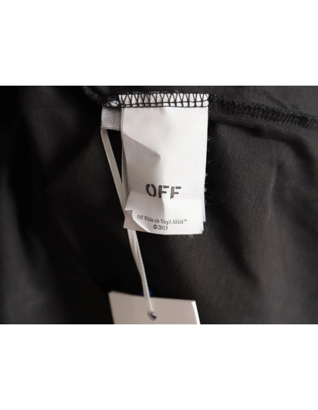 Off-white chest hymn Mary print washed short sleeves,Off White