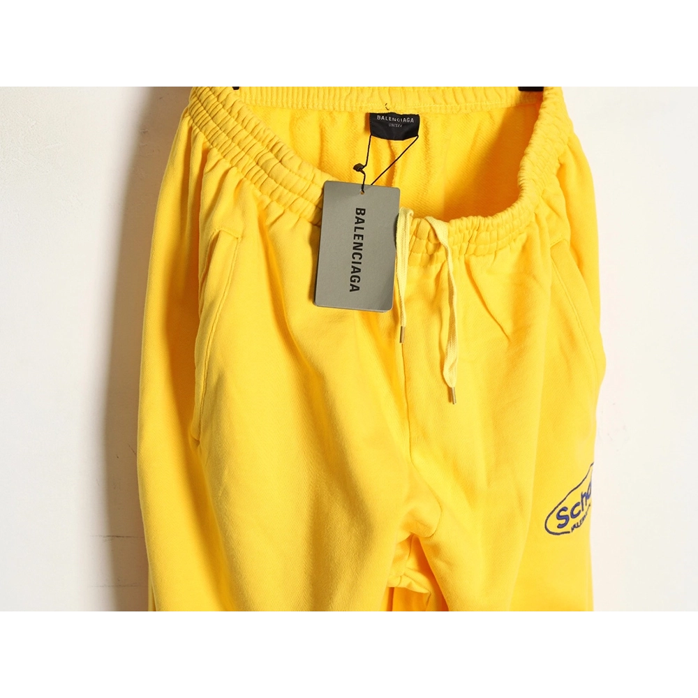 Balenciaga Scholl discharge-embroidered trousers,Balenciaga