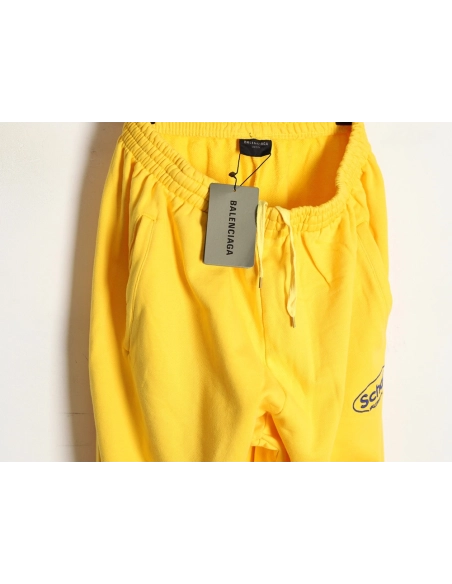 Balenciaga Scholl discharge-embroidered trousers,Balenciaga