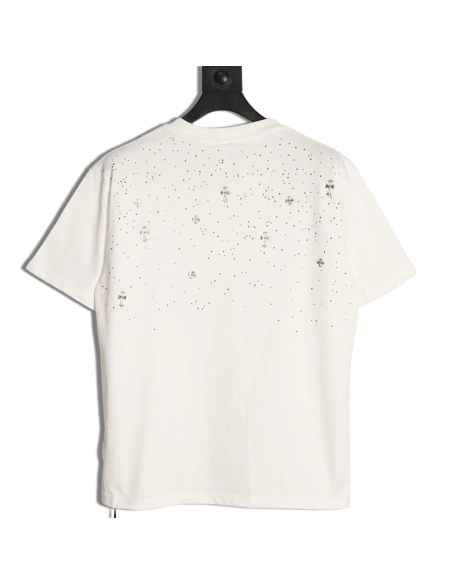 Chrome Hearts Gypsophila rhinestone short-sleeved T-shirt,Chrome Hearts