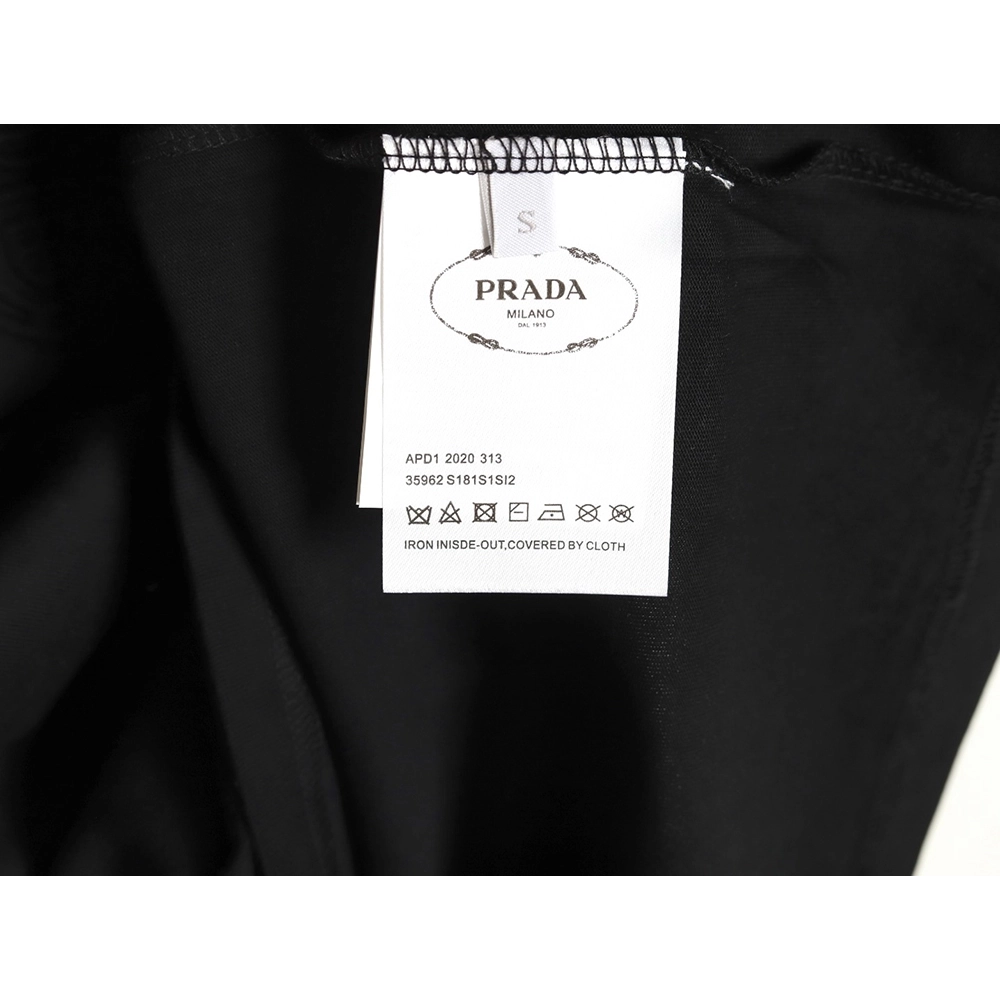 Prada embossed logo short-sleeved shirt TSK1,Prada