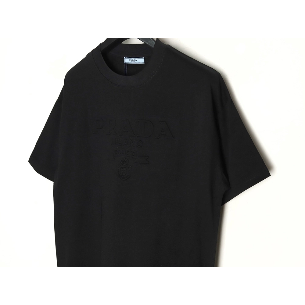 Prada embossed logo short-sleeved shirt TSK1,Prada