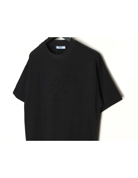 Prada embossed logo short-sleeved shirt TSK1,Prada
