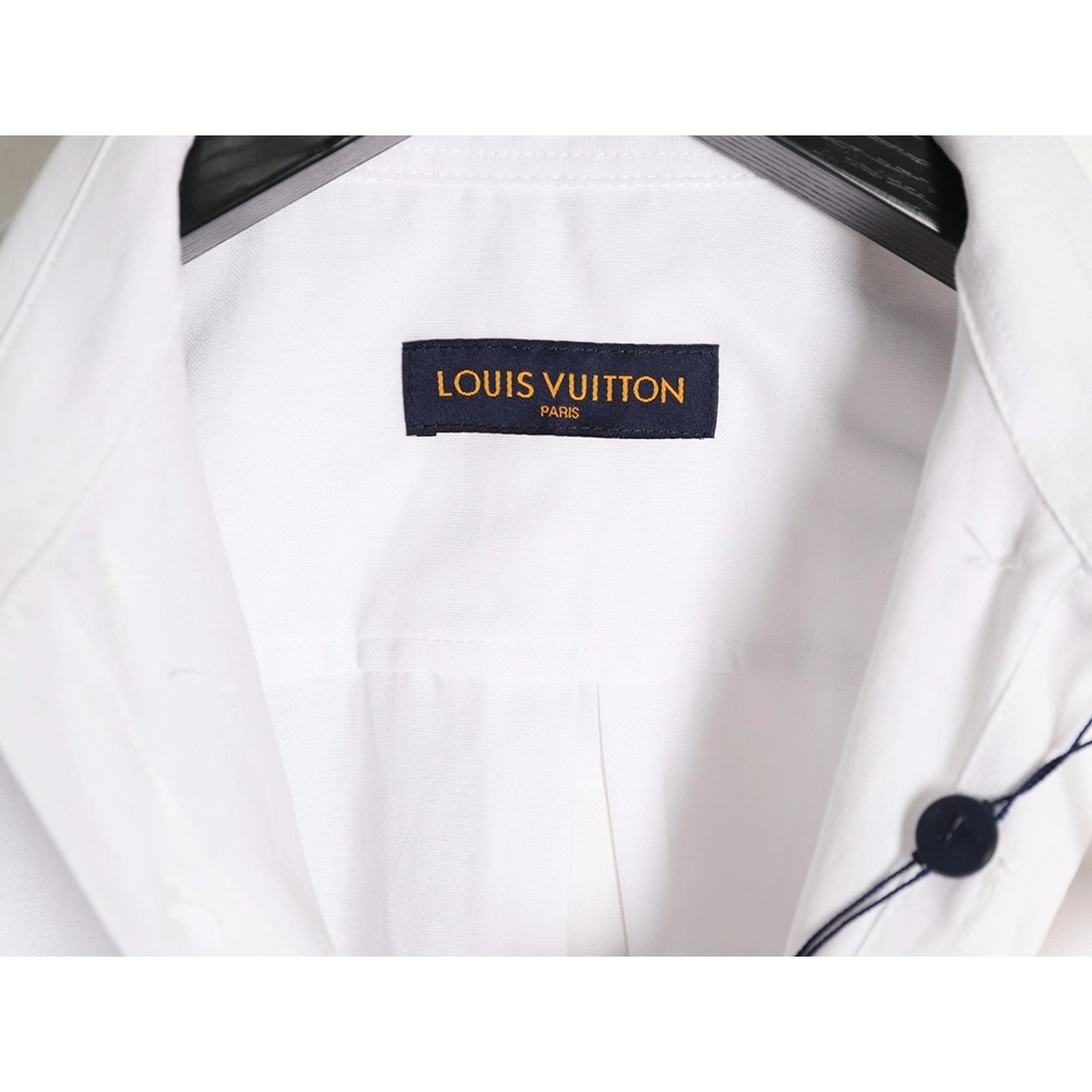 Louis Vuitton colorful rhinestone shirt,Louis Vuitton