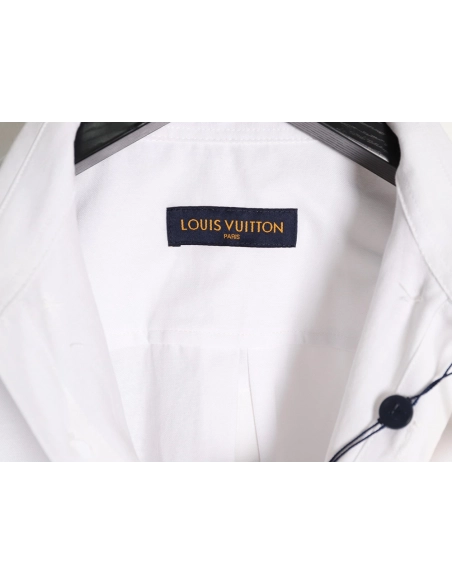 Louis Vuitton colorful rhinestone shirt,Louis Vuitton