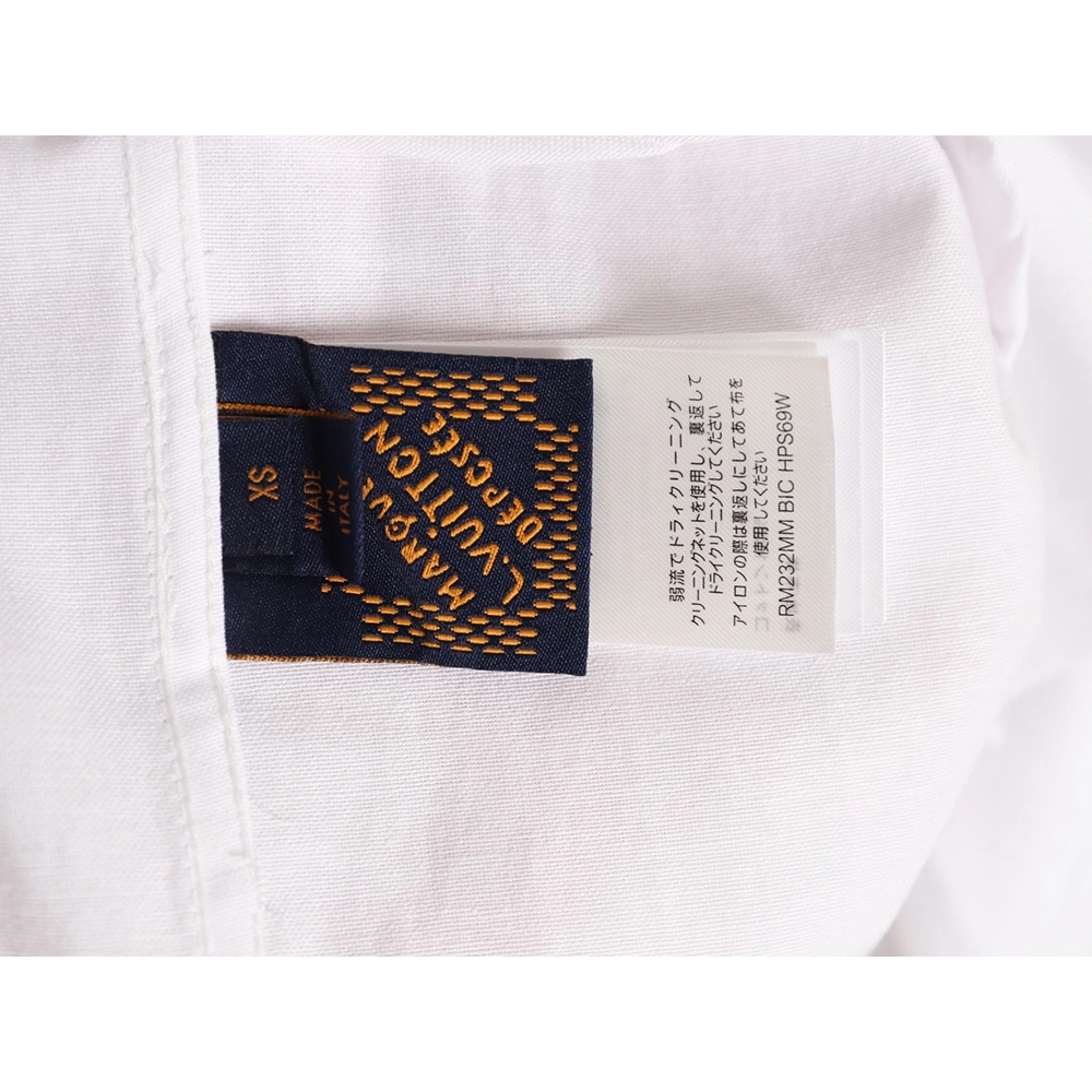 Louis Vuitton colorful rhinestone shirt,Louis Vuitton