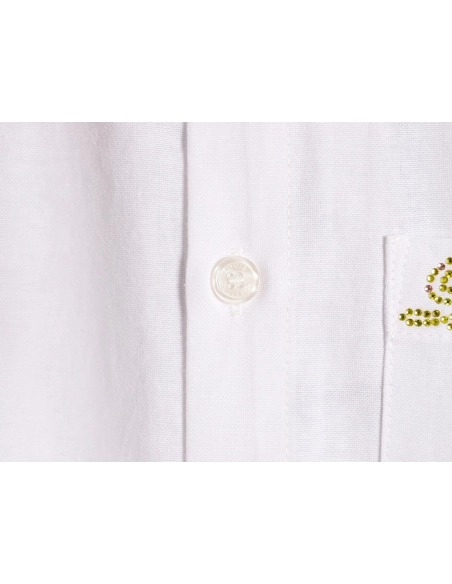 Louis Vuitton colorful rhinestone shirt,Louis Vuitton