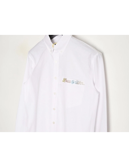 Louis Vuitton colorful rhinestone shirt,Louis Vuitton