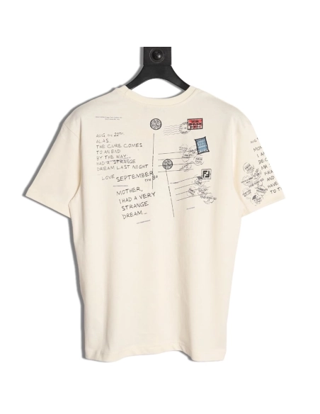 Fendi stamp printed short-sleeves,Fendi