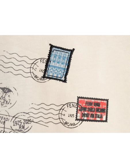 Fendi stamp printed short-sleeves,Fendi