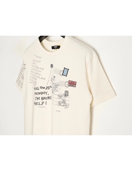 Fendi stamp printed short-sleeves,Fendi