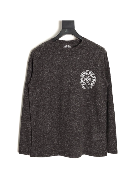 Chrome Hearts Vintage Sanskrit Flag Stars and Stripes Long Sleeve T-shirt,Chrome Hearts