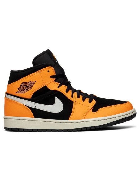 AIR JORDAN 1 MID BLACK CONE 554724 062,AIR JORDAN 1 MID,Air Jordan