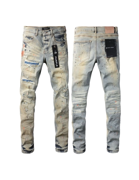 Purple Fashion Jeans USA 003