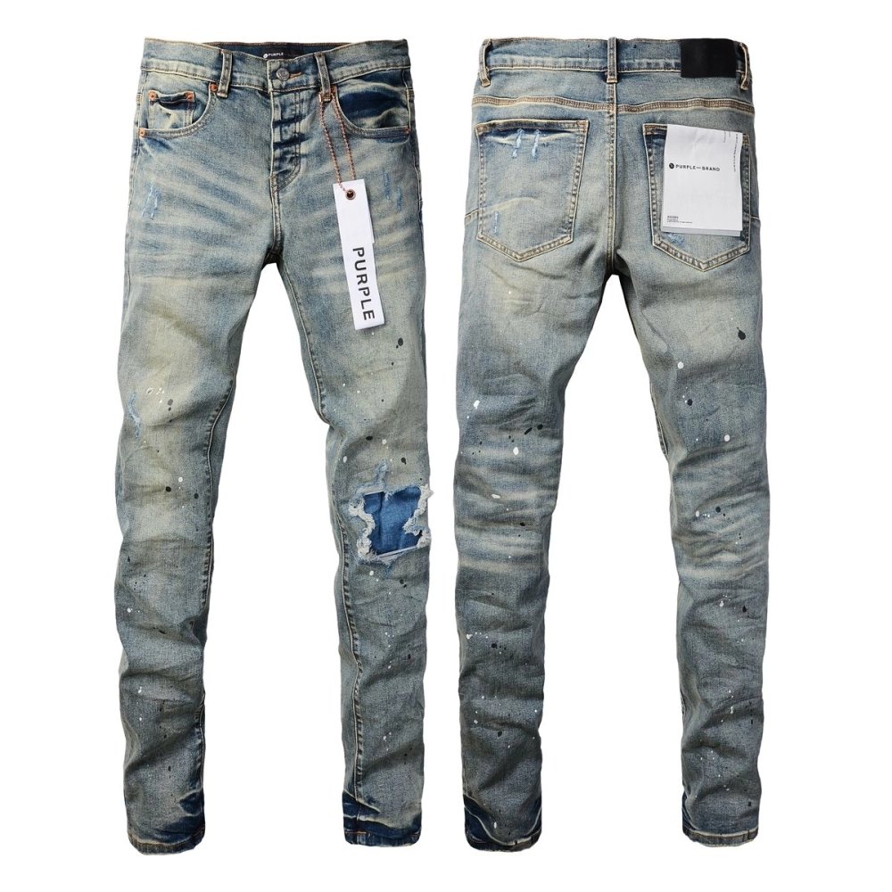 Purple Fashion Jeans USA 004