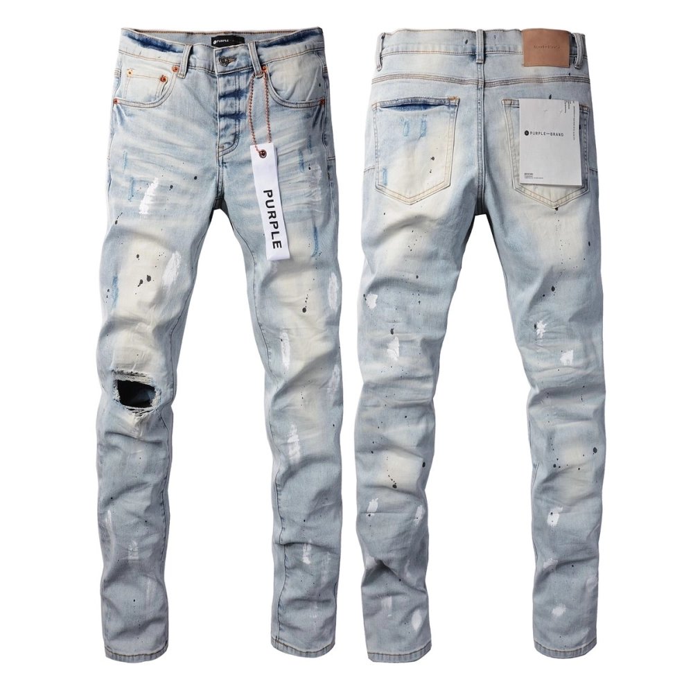 Purple Fashion Jeans USA 005