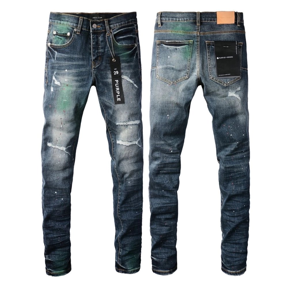 Purple Fashion Jeans USA 018