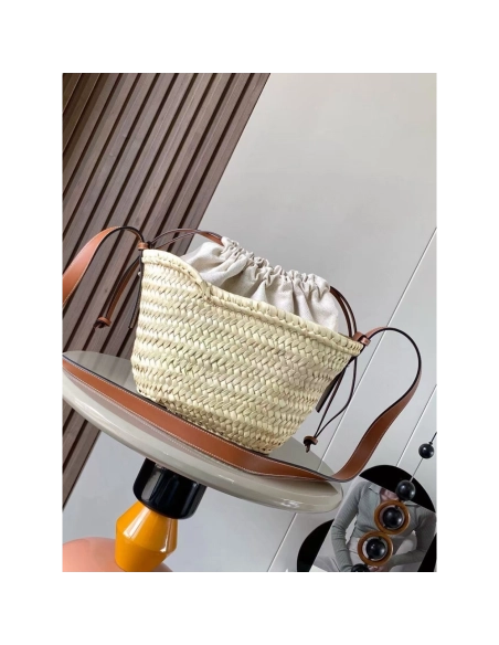 Loewe Drawstring bucket Bags 222X01 28X19X18cm,Loewe Bags