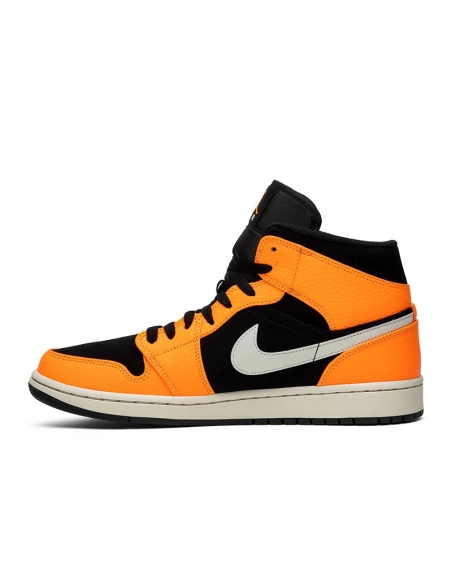 AIR JORDAN 1 MID BLACK CONE 554724 062,AIR JORDAN 1 MID,Air Jordan
