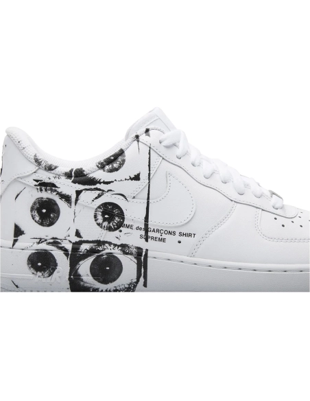 Supreme x Comme des Garons SHIRT x Air Force 1 Low Eyes,NIKE AIR FORCE