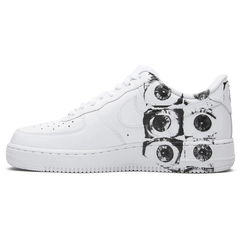 Supreme x Comme des Garons SHIRT x Air Force 1 Low Eyes,NIKE AIR FORCE