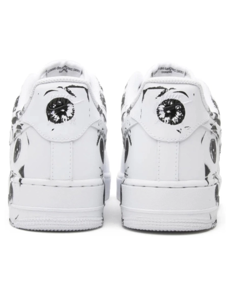 Supreme x Comme des Garons SHIRT x Air Force 1 Low Eyes,NIKE AIR FORCE