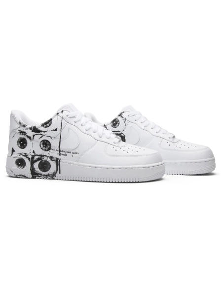 Supreme x Comme des Garons SHIRT x Air Force 1 Low Eyes,NIKE AIR FORCE