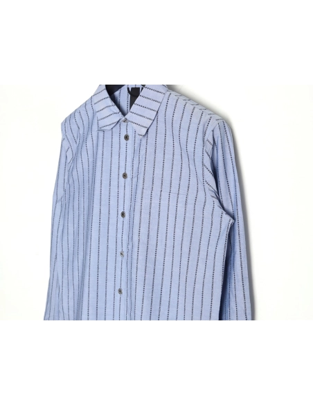 Chrome Hearts Sanskrit-printed yarn-dyed long-sleeved shirt,Chrome Hearts