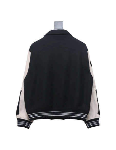 Amiri bone embroidered baseball jacket,Amiri