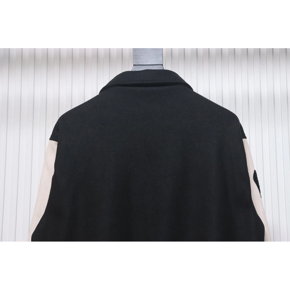 Amiri bone embroidered baseball jacket,Amiri