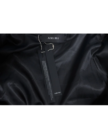 Amiri bone embroidered baseball jacket,Amiri