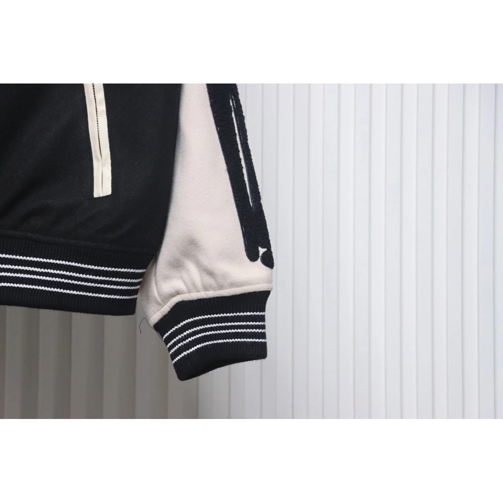 Amiri bone embroidered baseball jacket,Amiri