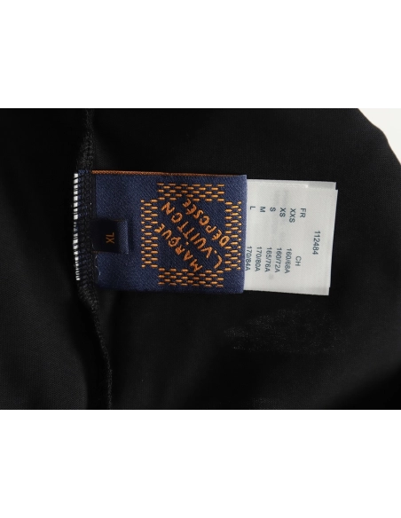 Louis Vuitton 3D monogram pattern round neck short sleeves,Louis Vuitton