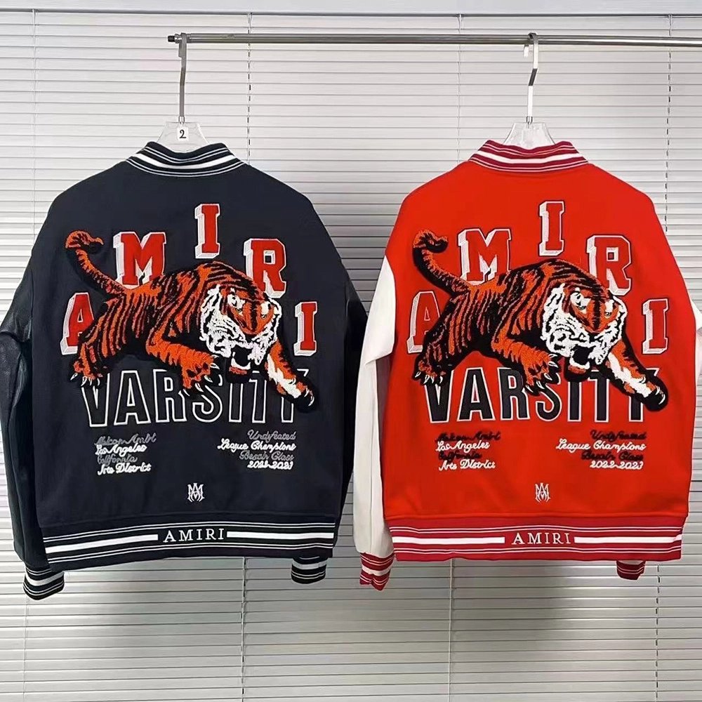 Amiri Vintage Patch Varsity Bomber Jacket,Amiri