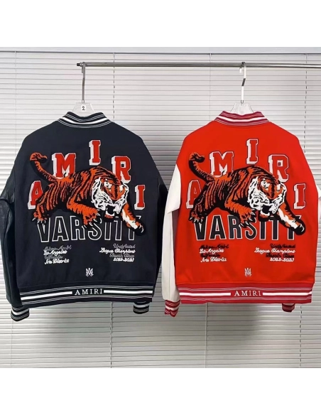 Amiri Vintage Patch Varsity Bomber Jacket,Amiri