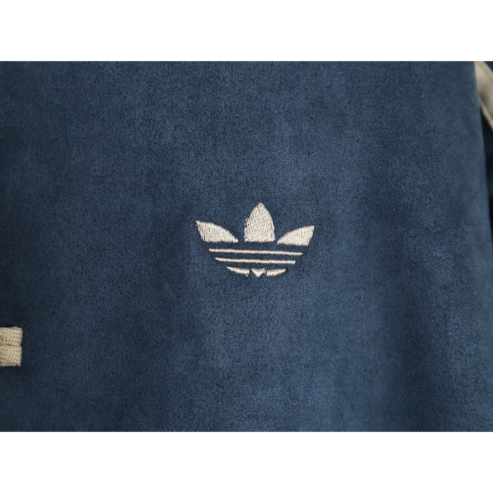 Adidas Trefoil New Chinese Suede Tang Suit Jacket,ADIDAS