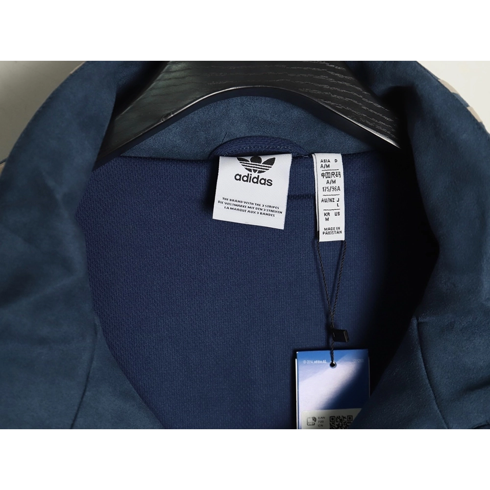 Adidas Trefoil New Chinese Suede Tang Suit Jacket,ADIDAS