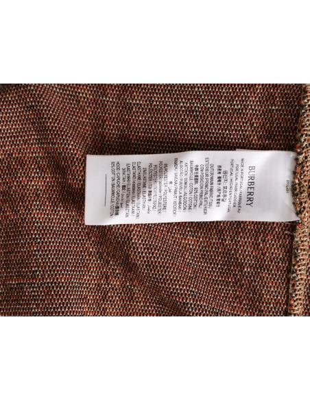 Burberry Large Check Blended Knitted Check Hooded Jacket,Burberry