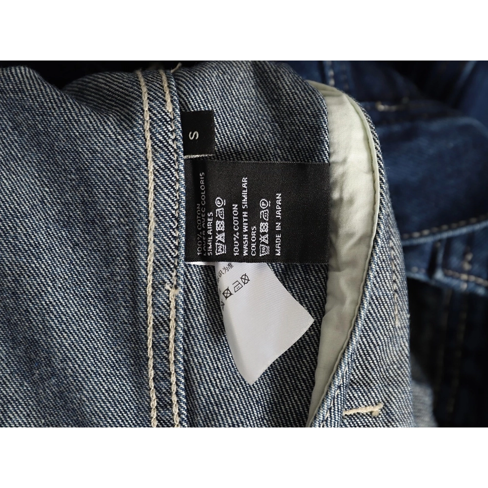 Celine Paris denim jacket with back patch,Celine