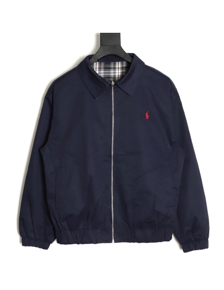 Ralph Lauren reversible jacket with lapel embroidery TSK1,Ralph Lauren