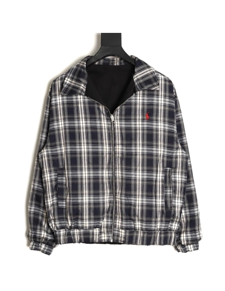 Ralph Lauren reversible jacket with lapel embroidery TSK2,Ralph Lauren