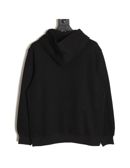 Burberry Double Shadow Lettering Print Hoodie,Burberry