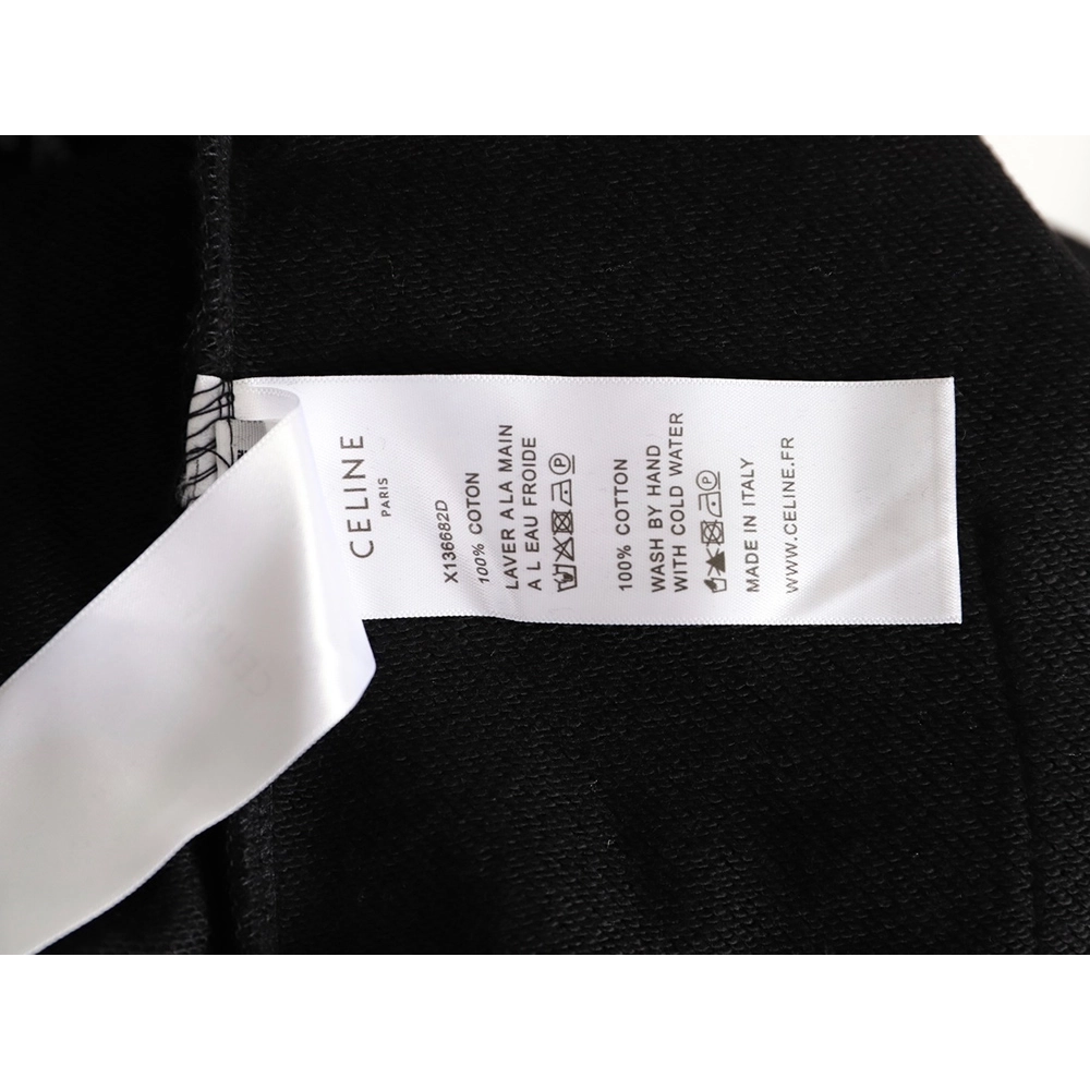 Celine studded diamond lettering hooded sweatshirt,Celine
