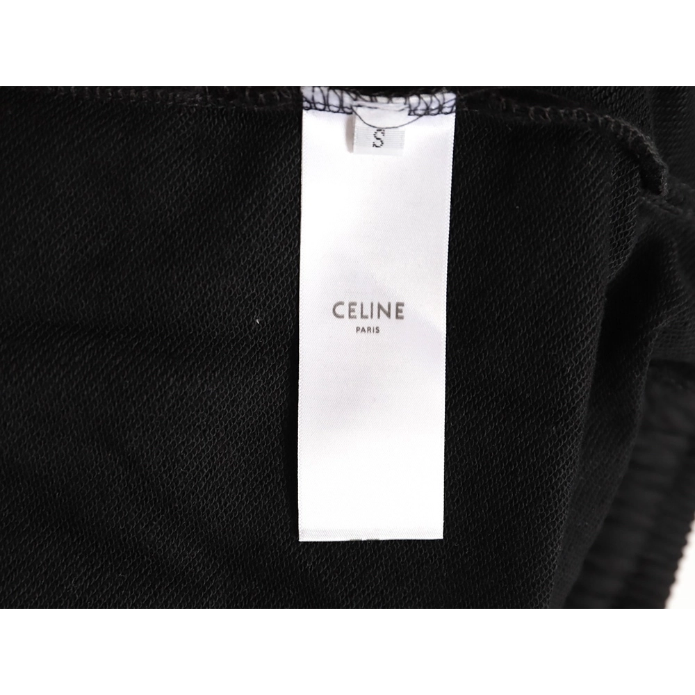 Celine Web logo sports casual pants TSK1,Celine