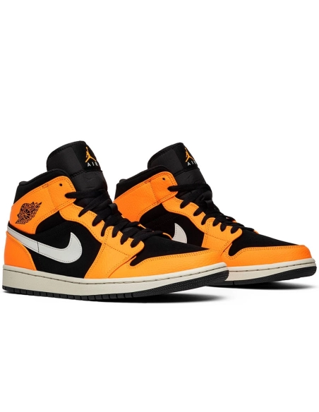 AIR JORDAN 1 MID BLACK CONE 554724 062,AIR JORDAN 1 MID,Air Jordan