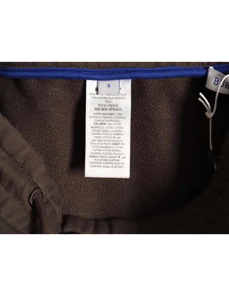 Burberry embroidered warhorse back pocket logo trousers,Burberry